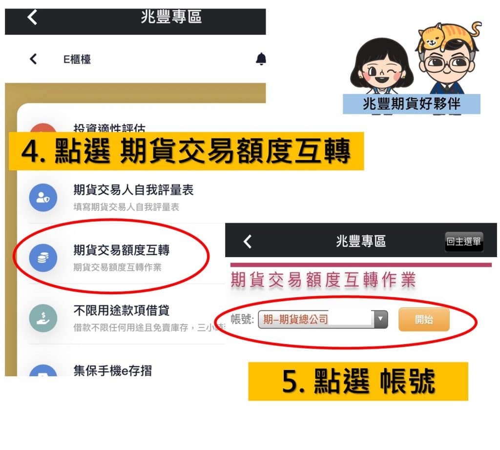 兆豐交易額度互轉2